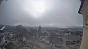 Archiviertes Webcam Bild: Schöneck: Blick vom Rathaus Richtung Kirche am 26 Feb 2026 um 14:17 Uhr