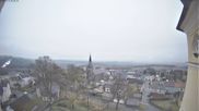 Archiviertes Webcam Bild: Schöneck: Blick vom Rathaus Richtung Kirche am 12.04.2026 um 10:19 Uhr
