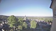 Archiviertes Webcam Bild: Schöneck: Blick vom Rathaus Richtung Kirche am 28.05.2026 um 06:56 Uhr
