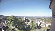 Archiviertes Webcam Bild: Schöneck: Blick vom Rathaus Richtung Kirche am 28.05.2026 um 08:56 Uhr