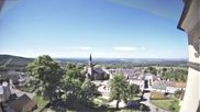 Archiviertes Webcam Bild: Schöneck: Blick vom Rathaus Richtung Kirche am 28.05.2026 um 10:56 Uhr