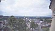 Archiviertes Webcam Bild: Schöneck: Blick vom Rathaus Richtung Kirche am 07.07.2026 um 10:31 Uhr