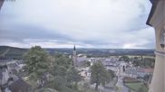 Archiviertes Webcam Bild: Schöneck: Blick vom Rathaus Richtung Kirche am 07.07.2026 um 18:31 Uhr