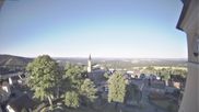 Archiviertes Webcam Bild: Schöneck: Blick vom Rathaus Richtung Kirche am 12.07.2026 um 06:58 Uhr