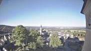 Archiviertes Webcam Bild: Schöneck: Blick vom Rathaus Richtung Kirche am 12.07.2026 um 07:58 Uhr
