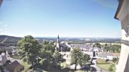 Archiviertes Webcam Bild: Schöneck: Blick vom Rathaus Richtung Kirche am 12.07.2026 um 10:58 Uhr