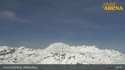 Archived webcam image showing Zillertal Arena: Top Station Stuanmandl on 26 Feb 2026 at 13:58