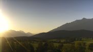 Archived webcam image showing Mieming Plateau: Alpenresort Schwarz on 15 Aug 2026 at 07:11