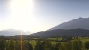 Archived webcam image showing Mieming Plateau: Alpenresort Schwarz on 15 Aug 2026 at 08:11
