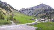 Archived webcam image showing Stuben am Arlberg - Town View on 4 May 2026 at 07:05