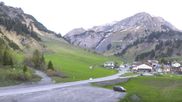 Archived webcam image showing Stuben am Arlberg - Town View on 1 May 2026 at 06:30