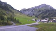 Archived webcam image showing Stuben am Arlberg - Town View on 7 Sep 2026 at 07:16