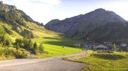 Archived webcam image showing Stuben am Arlberg - Town View on 7 Sep 2026 at 08:16