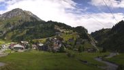 Archived webcam image showing Stuben am Arlberg - Town View on 7 Sep 2026 at 12:16