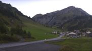 Archived webcam image showing Stuben am Arlberg - Town View on 19 Sep 2026 at 07:41