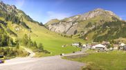 Archived webcam image showing Stuben am Arlberg - Town View on 19 Sep 2026 at 16:41