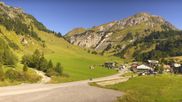 Archived webcam image showing Stuben am Arlberg - Town View on 19 Sep 2026 at 12:41