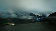 Archived webcam image showing Kühtai Ski Resort - Kaiserbahn Lift on 10 Oct 2026 at 20:45
