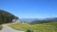 Archived webcam image showing Nesselwang - Alpspitzbahn Sports Club Böck on 12 Jul 2026 at 18:14