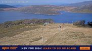 Archived webcam image showing Falls Creek: Drovers Panoramic View on 1 May 2026 at 07:20