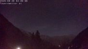 Archiviertes Webcam Bild: Mallnitz: Blick auf das Wetter am Ankogel am 28.08.2026 um 02:57 Uhr