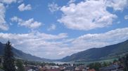 Archiviertes Webcam Bild: Ossiacher See: Blick Bodensdorf am 12.07.2026 um 14:39 Uhr