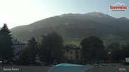 Archived webcam image showing Bormio: Thermal Bath on 3 Aug 2026 at 07:34