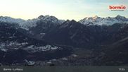 Archived webcam image showing Bormio - Top Station La Rocca on 26 Feb 2026 at 19:20