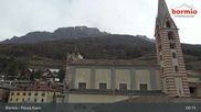 Archiviertes Webcam Bild: Bormio: Altstadt Piazza Kuerc am 12.04.2026 um 09:39 Uhr