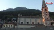 Archived webcam image showing Bormio: Village Center on 3 Aug 2026 at 01:34