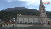 Archiviertes Webcam Bild: Bormio: Altstadt Piazza Kuerc am 27.08.2026 um 09:47 Uhr