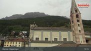 Archiviertes Webcam Bild: Bormio: Altstadt Piazza Kuerc am 27.08.2026 um 15:47 Uhr