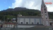Archived webcam image showing Bormio: Village Center on 14 Sep 2026 at 09:18