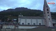 Archived webcam image showing Bormio: Village Center on 21 Oct 2026 at 08:49