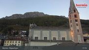 Archived webcam image showing Bormio: Village Center on 31 Oct 2026 at 17:20