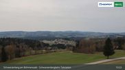 Archiviertes Webcam Bild: Hochficht: Schwarzenberg Talstation am 12.04.2026 um 13:12 Uhr