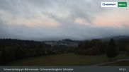 Archived webcam image showing Hochficht: Schwarzenberg Base Station on 12 Oct 2026 at 07:53
