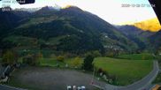 Archived webcam image showing Stuls in South Tyrol: Hotel Kronhof on 29 Oct 2026 at 07:01