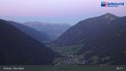 Archiviertes Webcam Bild: Antholz: Blick über das Tal am 12.07.2026 um 05:23 Uhr