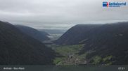 Archiviertes Webcam Bild: Antholz: Blick über das Tal am 10.10.2026 um 08:45 Uhr