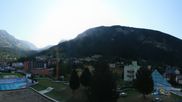 Archived webcam image showing Leukerbad - Webcam Thermal Bath on 10 Aug 2026 at 08:43