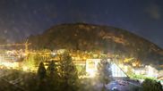 Archived webcam image showing Leukerbad - Webcam Thermal Bath on 10 Aug 2026 at 22:43
