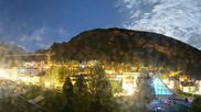 Archived webcam image showing Leukerbad - Webcam Thermal Bath on 26 Aug 2026 at 22:25