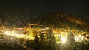 Archived webcam image showing Leukerbad - Webcam Thermal Bath on 11 Oct 2026 at 02:18