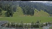 Archived webcam image showing Engelberg: Ski Jumping Hill on 28 Jun 2026 at 14:58