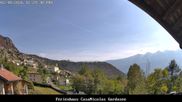 Archived webcam image showing Lake Garda, Tremosine sul Garda, villa on 2 Oct 2026 at 12:41