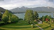 Archived webcam image showing North-East Shore - Lake Faaker See Webcam on 22 Jun 2026 at 06:50