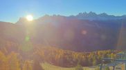 Archived webcam image showing Plose Brixen - View Top Station Plancios Chair Lift on 29 Oct 2026 at 07:38