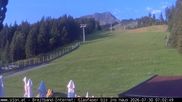 Archived webcam image showing St Johann/Tyrol: Mountain hut Grander Schupf on 30 Jul 2026 at 07:11