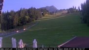 Archived webcam image showing St Johann/Tyrol: Mountain hut Grander Schupf on 30 Jul 2026 at 18:11